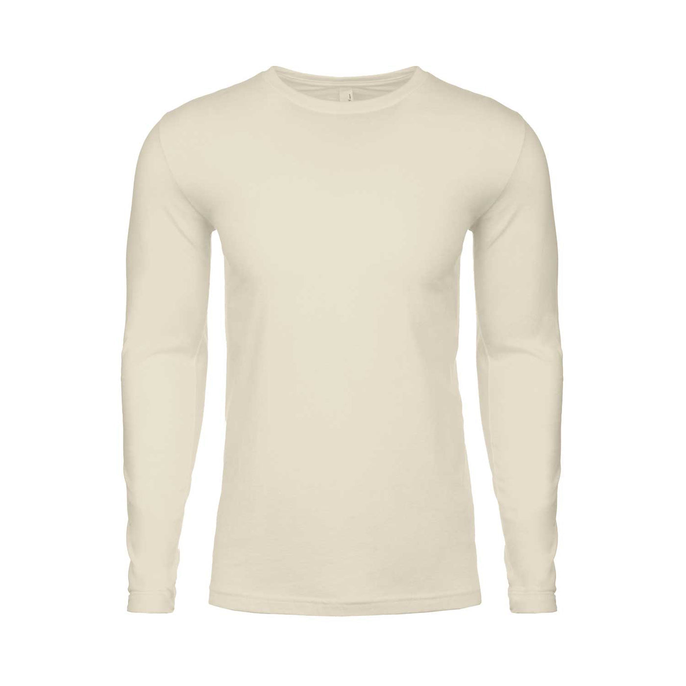 Cotton Long Sleeve T-Shirt - Natural - The American Threads