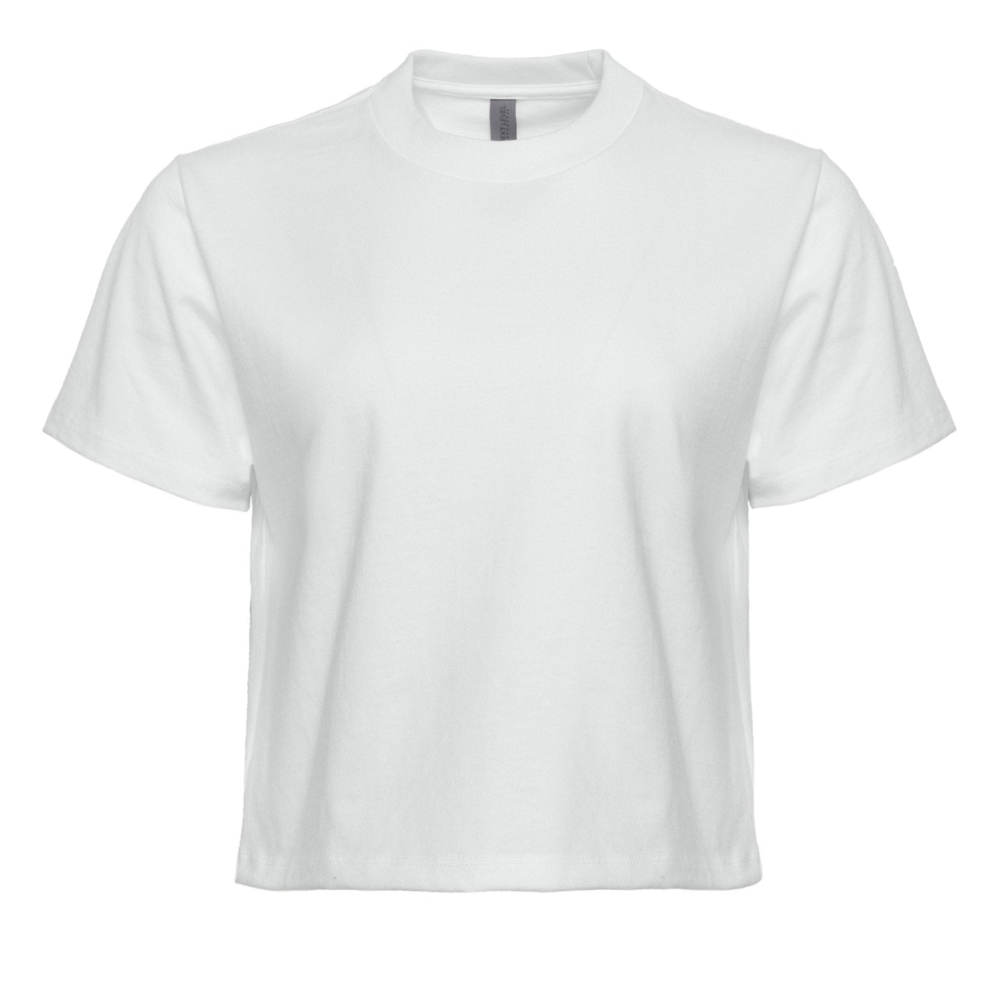 Women's Heavyweight High Waist Boxy T-Shirt - Bone - The American Threads