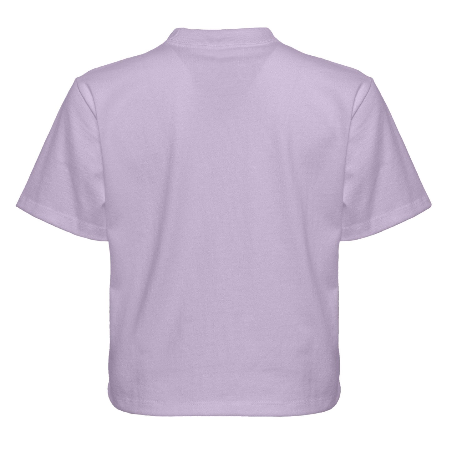 Women's Heavyweight High Waist Boxy T-Shirt - Lavender - The American Threads