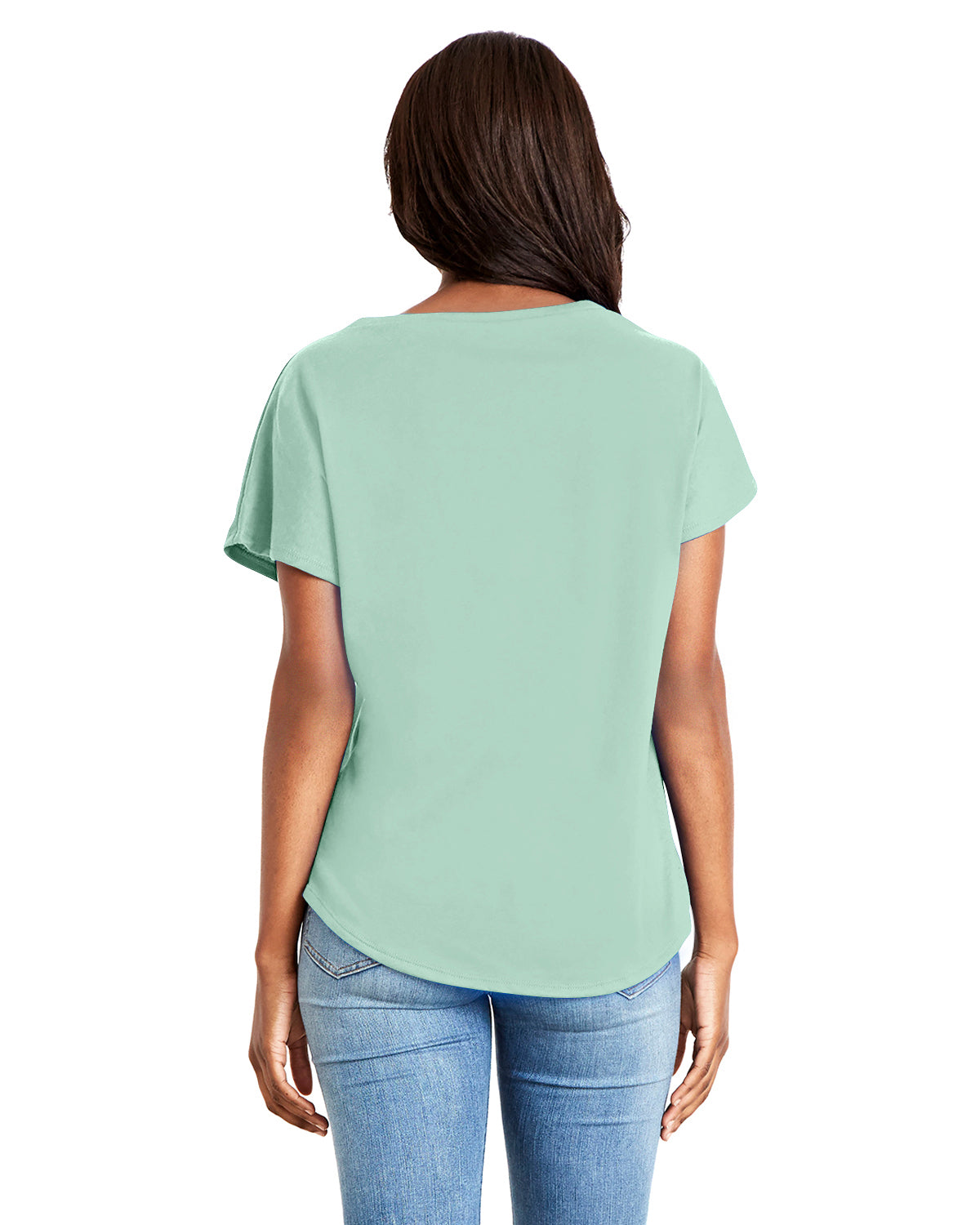 Women's Ideal Dolman T-Shirt - Mint - The American Threads