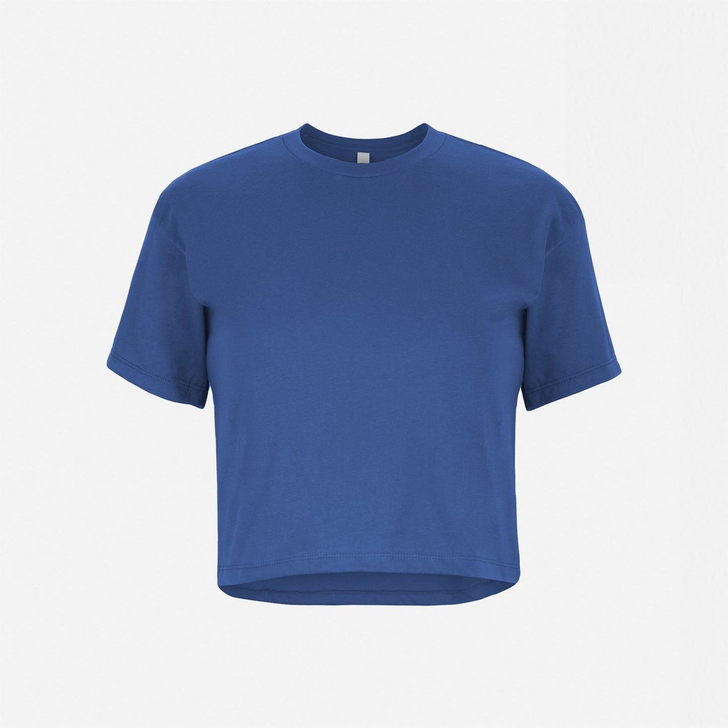 Women's Ideal Crop Tee - Royal - The American Threads