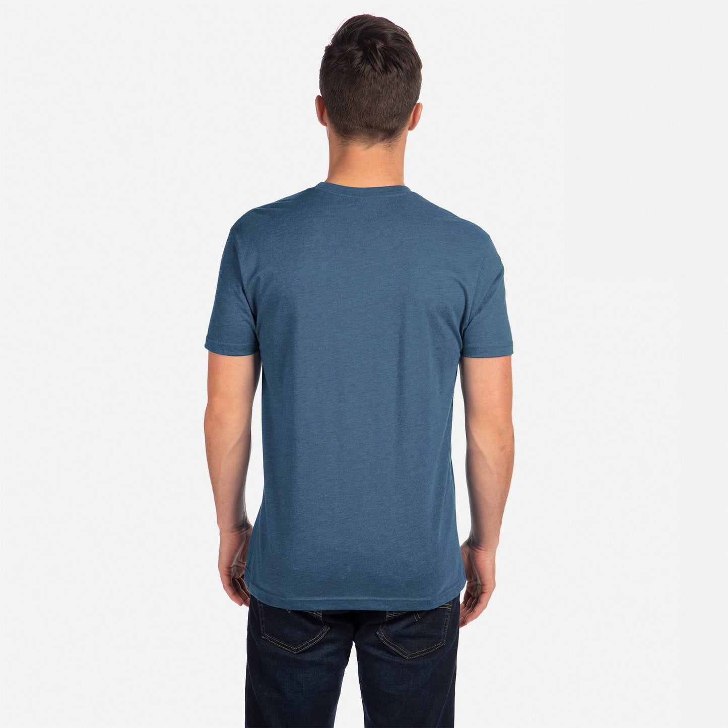 CVC T-Shirt - Heather Cool Blue - The American Threads