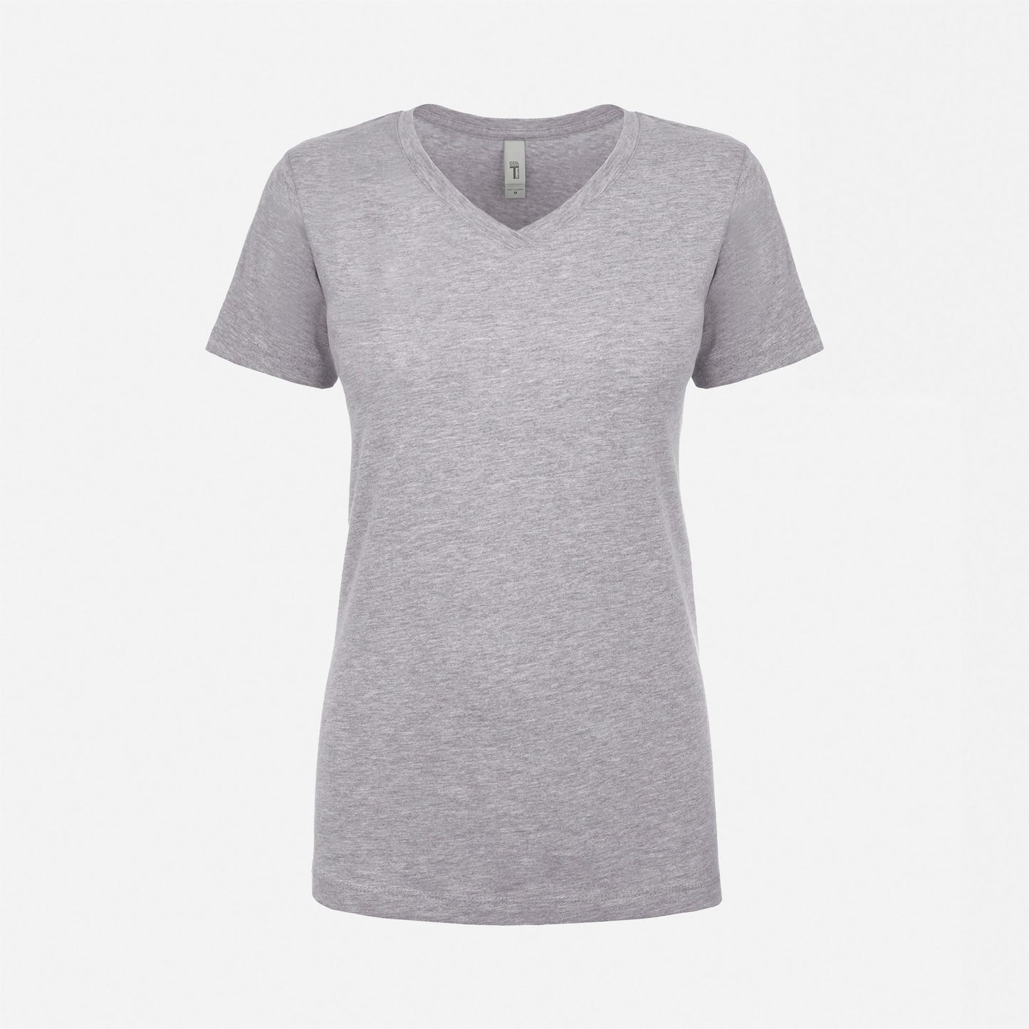 Women's Ideal V-Neck T-Shirt - Heather Gray - The American Threads