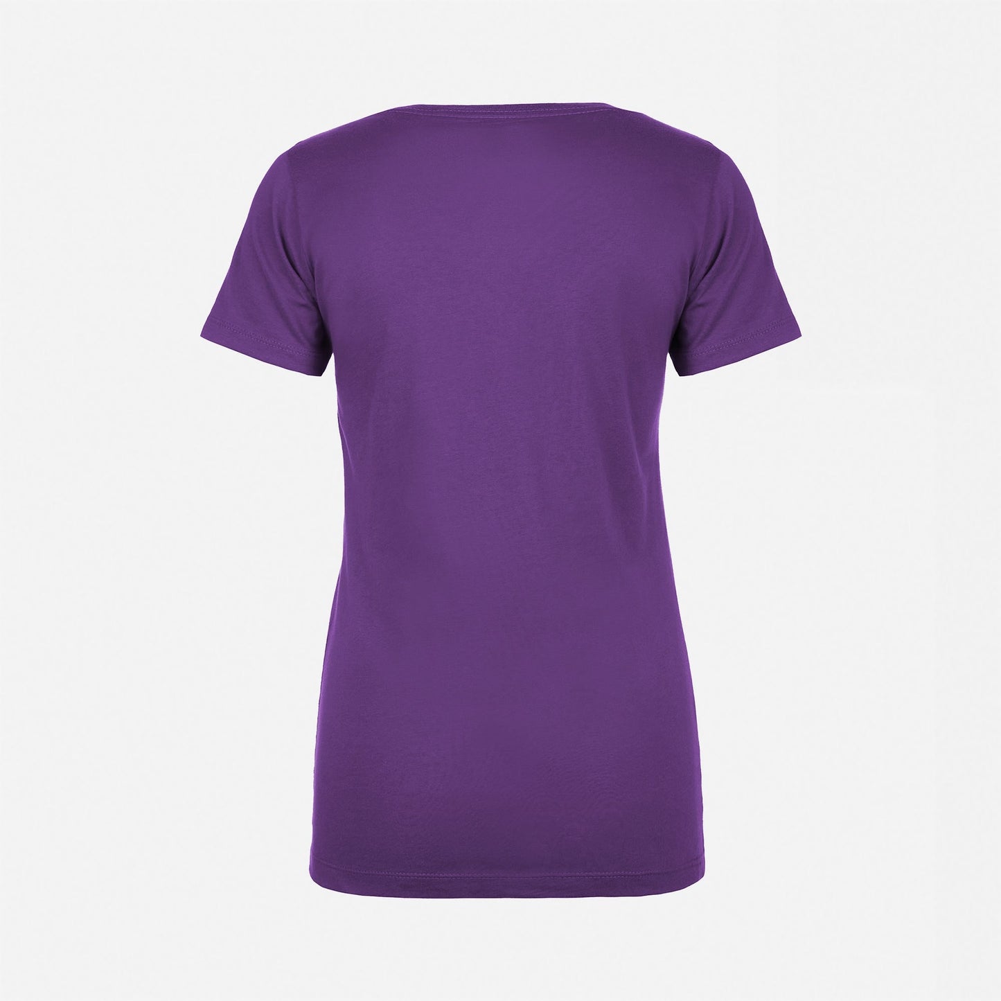 Women's Ideal V-Neck T-Shirt - Purple Rush - The American Threads