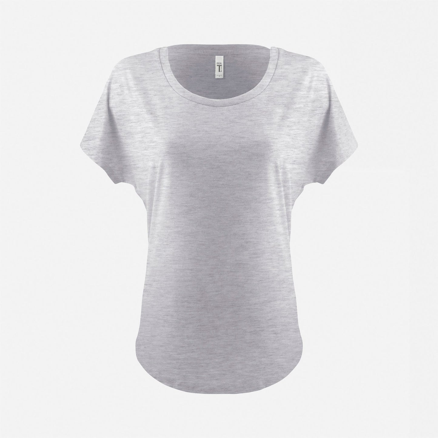 Women's Ideal Dolman T-Shirt - Heather Gray - The American Threads