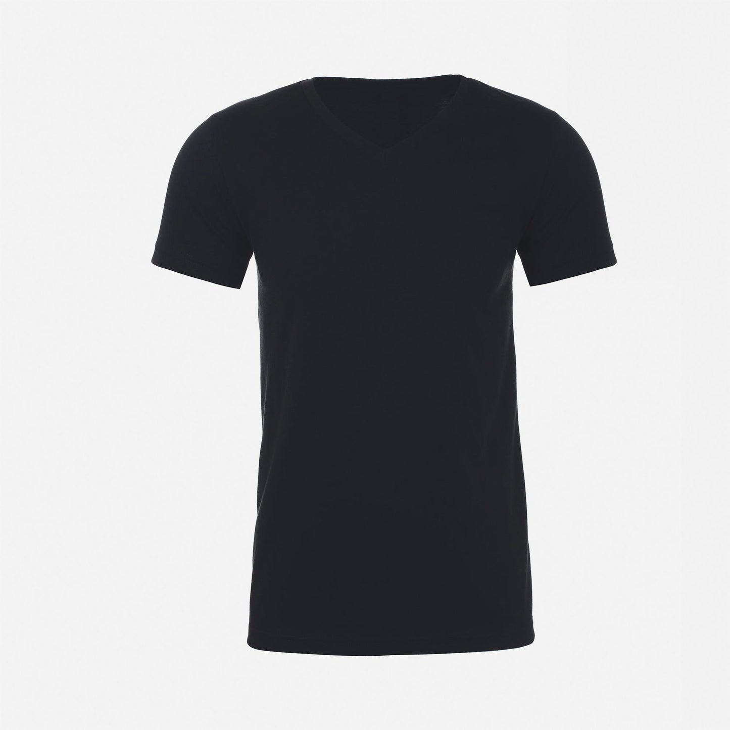 CVC V-Neck T-Shirt - Black - The American Threads