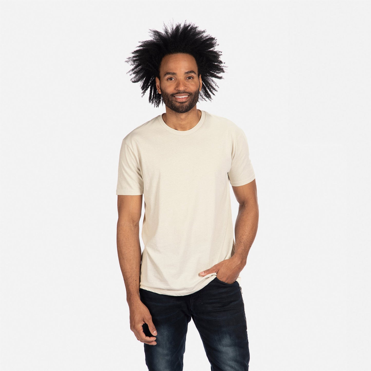 CVC T-Shirt - Sand - The American Threads