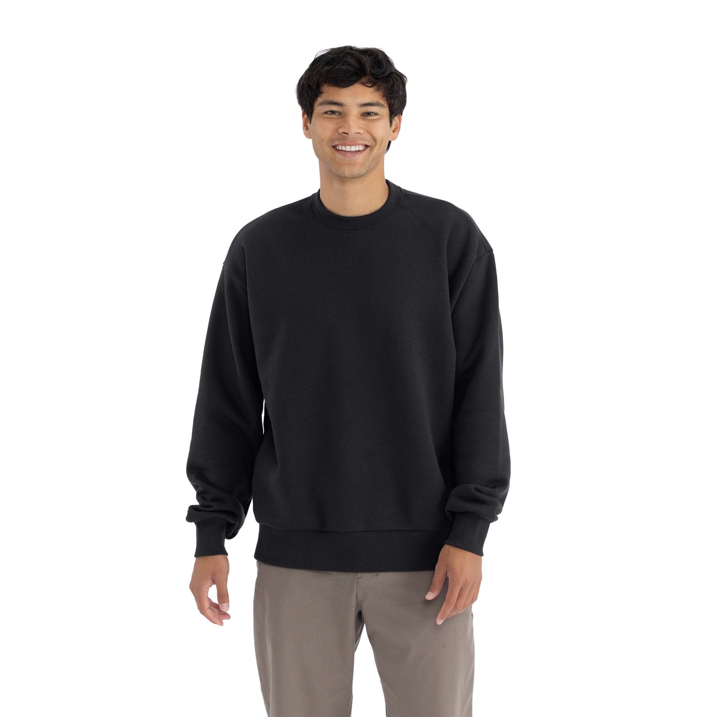 Heavyweight Sweatshirt - Black - The American Threads