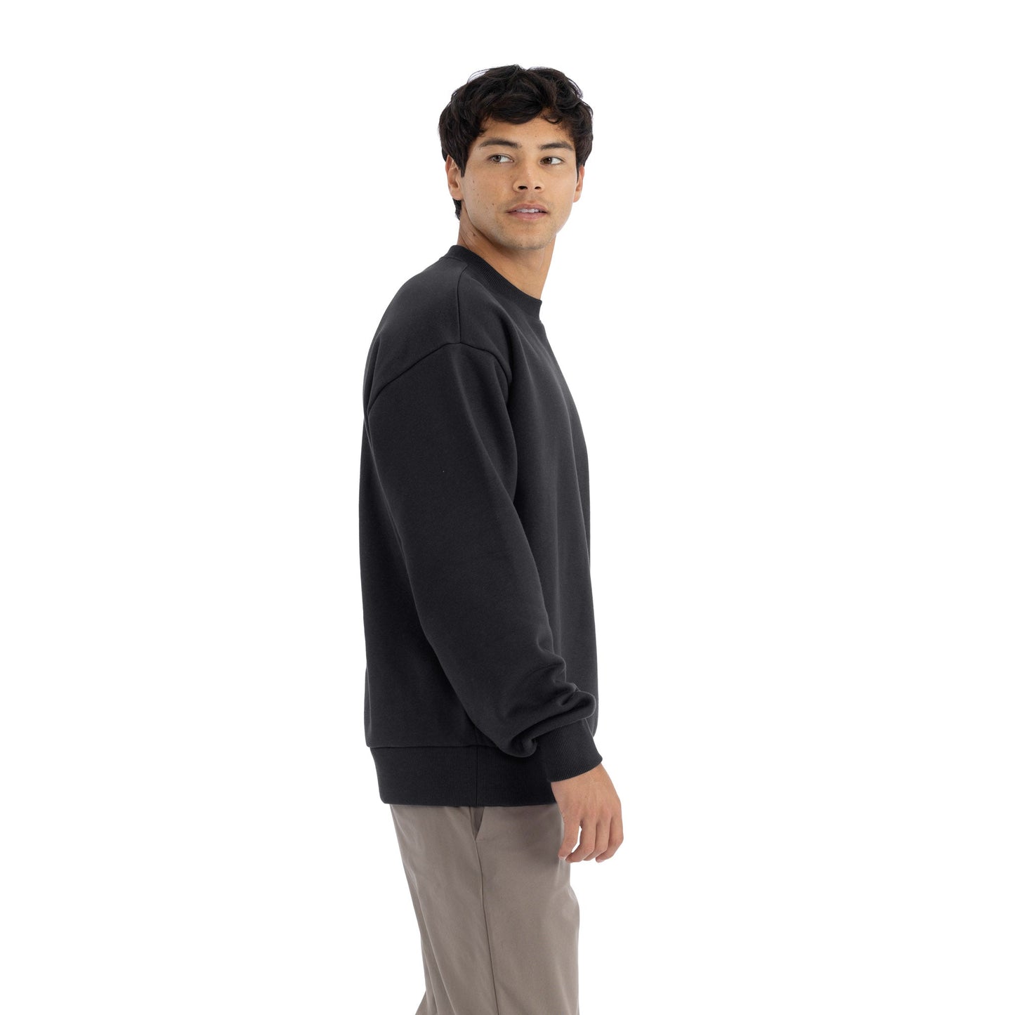 Heavyweight Sweatshirt - Black - The American Threads