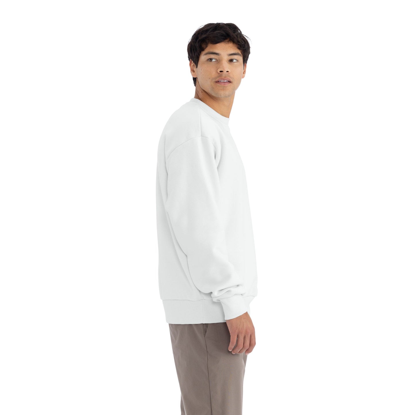 Heavyweight Sweatshirt - Bone - The American Threads
