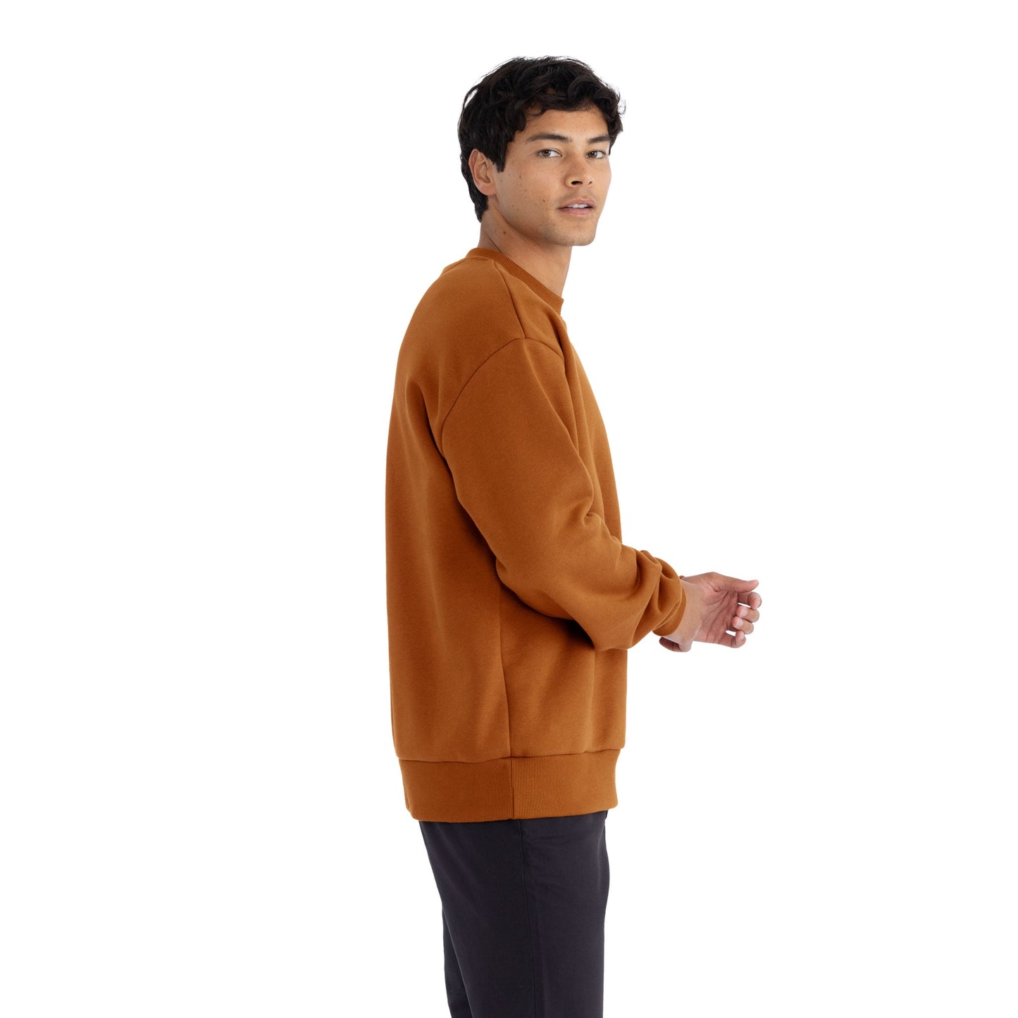 Heavyweight Sweatshirt - Clay - The American Threads