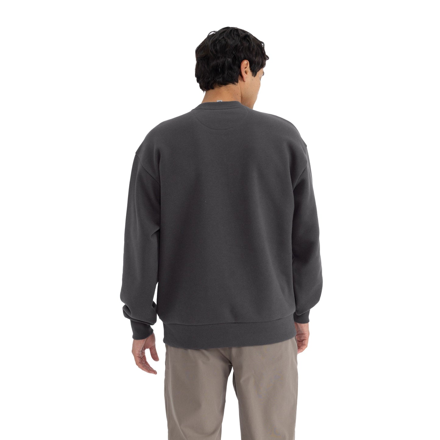 Heavyweight Sweatshirt - Graphite Black - The American Threads