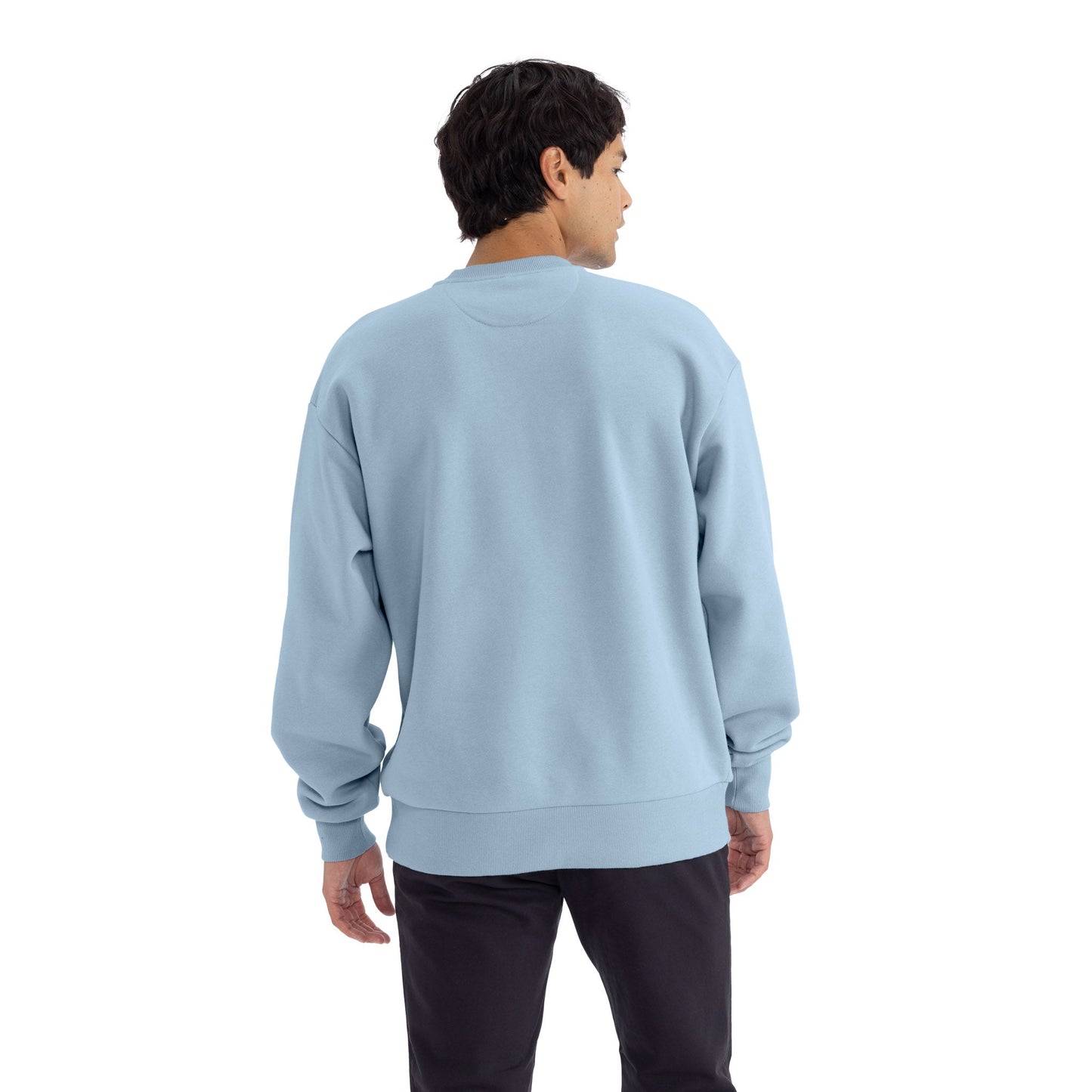 Heavyweight Sweatshirt - Stonewash Denim - The American Threads