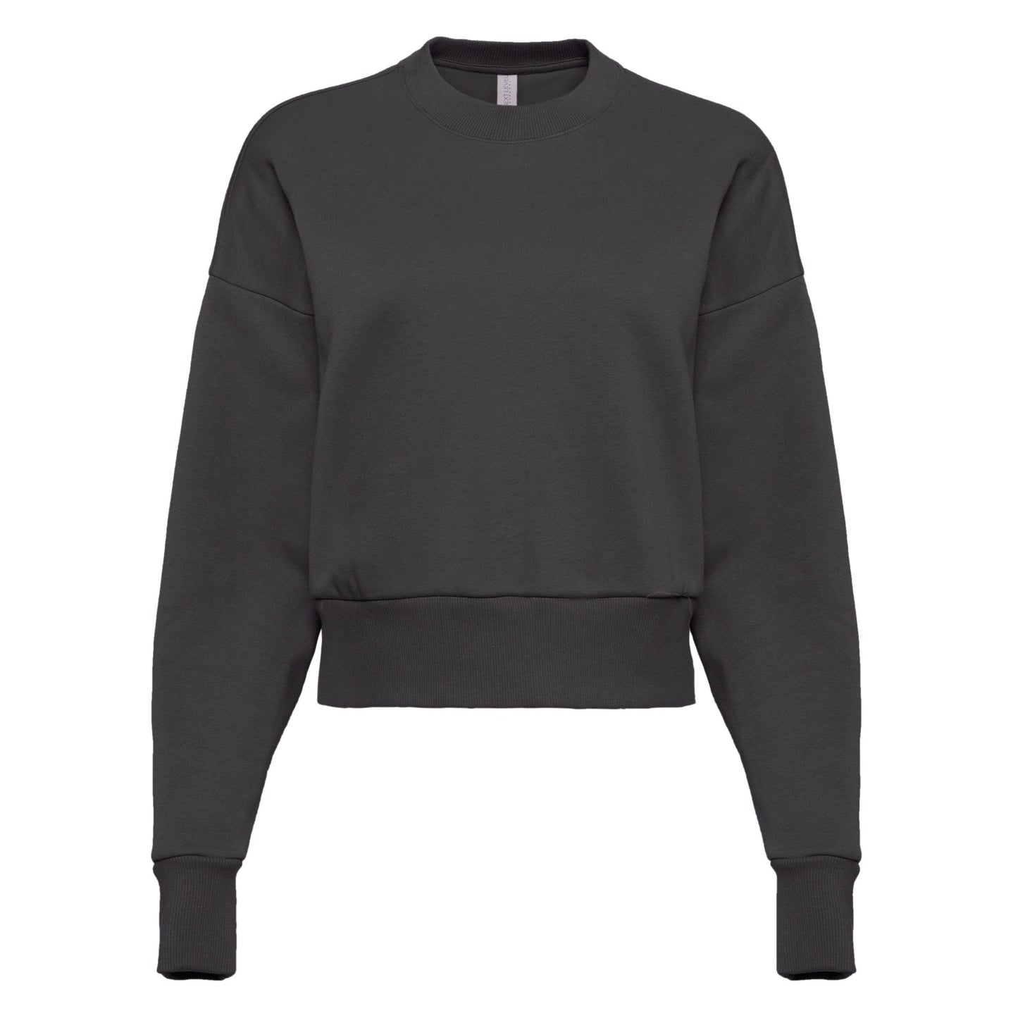 Women's Heavyweight Sweatshirt - Graphite Black - The American Threads