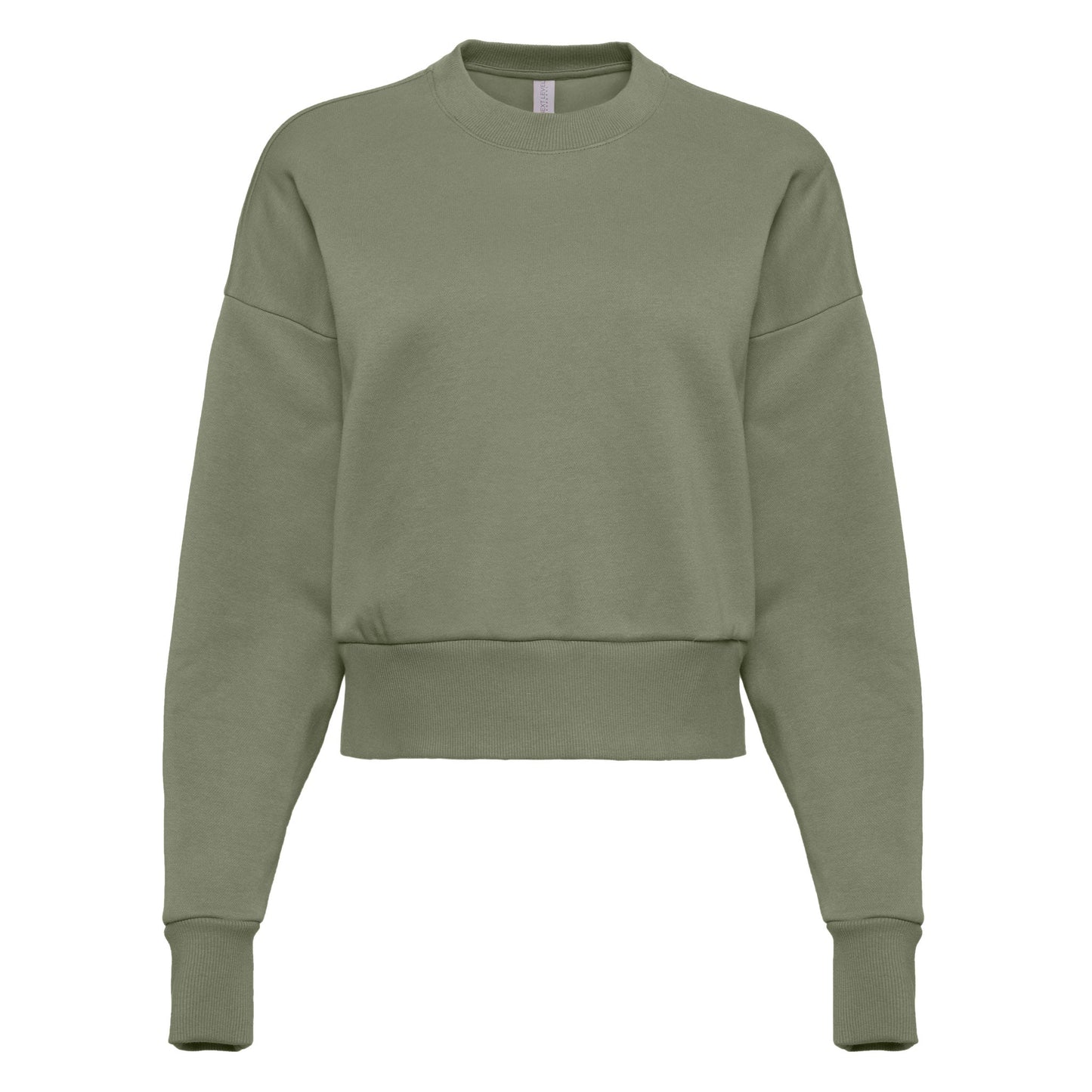Women's Heavyweight Sweatshirt - Light Olive - The American Threads