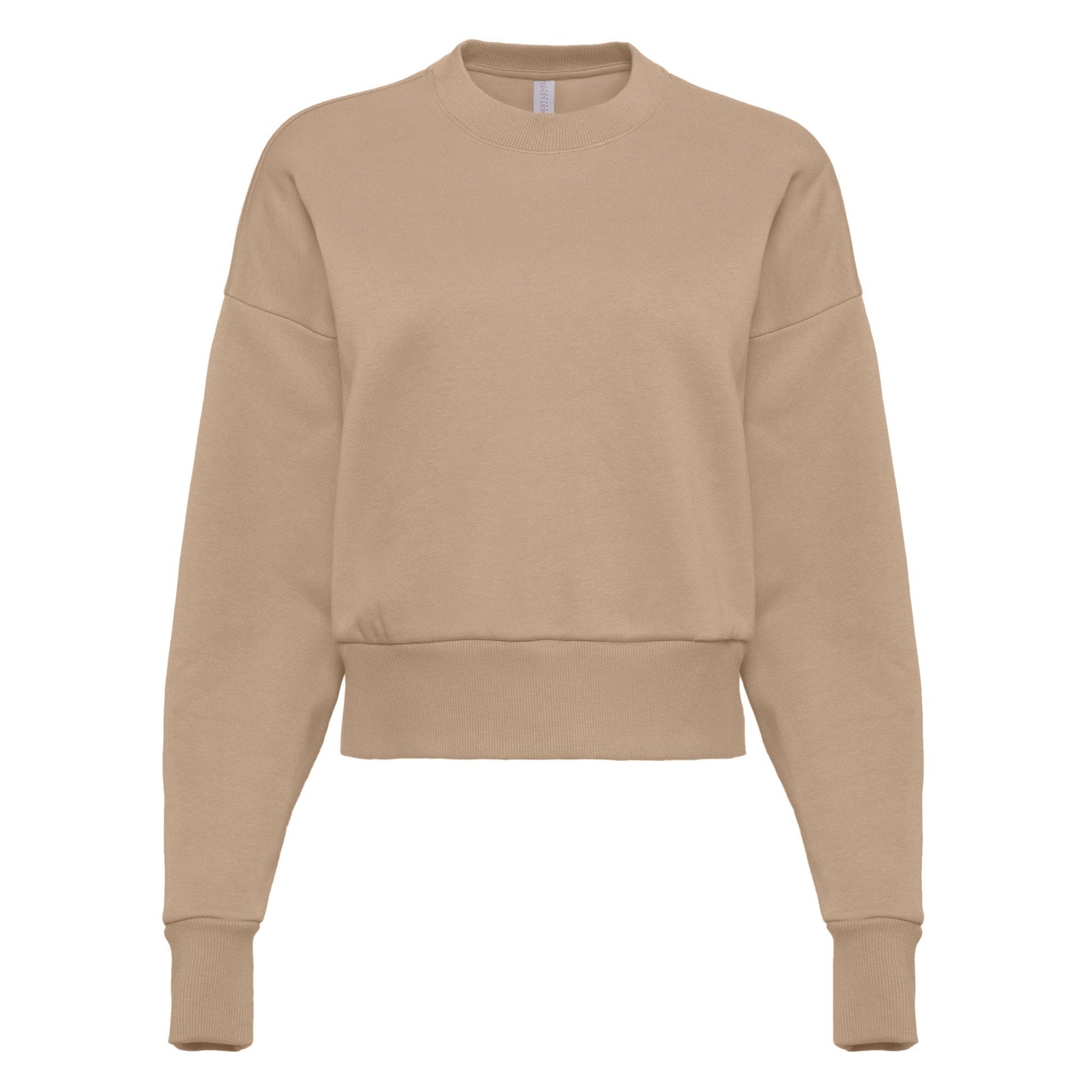 Women's Heavyweight Sweatshirt - Tan - The American Threads
