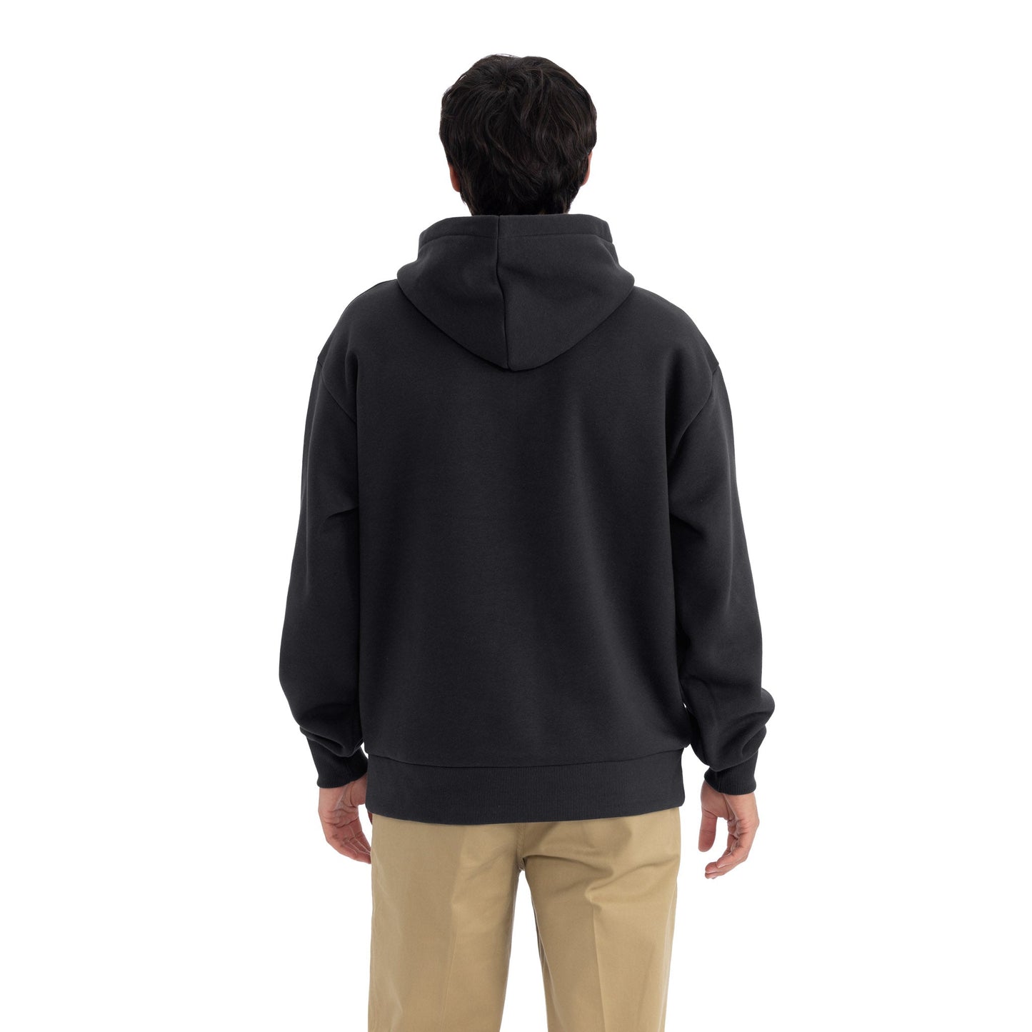 Heavyweight Pullover Hoodie - Black - The American Threads