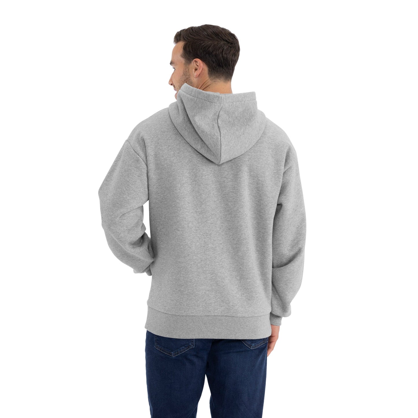 Heavyweight Pullover Hoodie - Heather Gray - The American Threads