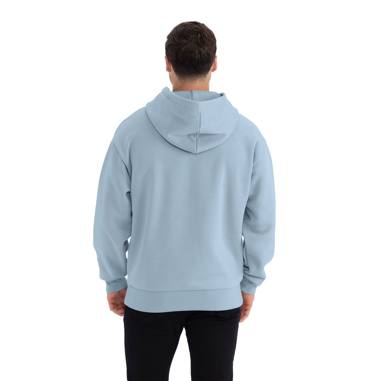 Heavyweight Pullover Hoodie - Stonewash Denim - The American Threads
