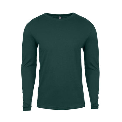 Cotton Long Sleeve T-Shirt - Forest Green - The American Threads