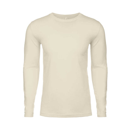 Cotton Long Sleeve T-Shirt - Natural - The American Threads