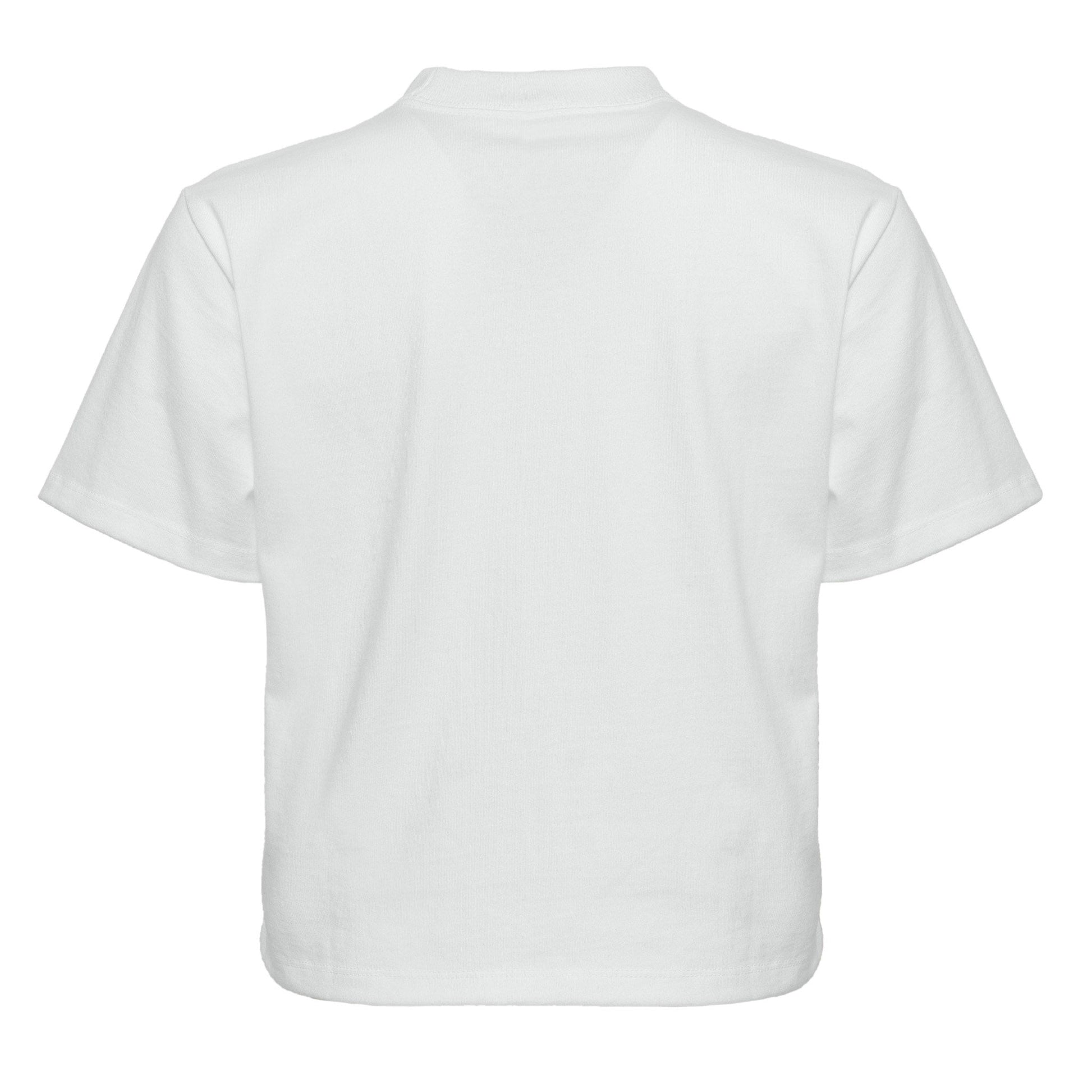 Women's Heavyweight High Waist Boxy T-Shirt - Bone - The American Threads