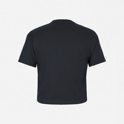 Women's Ideal Crop Tee - Midnight Navy - The American Threads