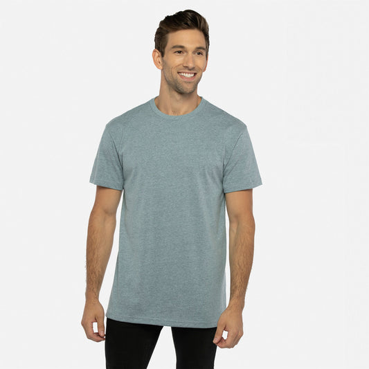 Eco Heavyweight T-Shirt - Heather Pacific - The American Threads