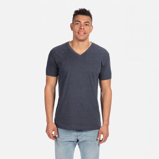 CVC V-Neck T-Shirt - Midnight Navy - The American Threads