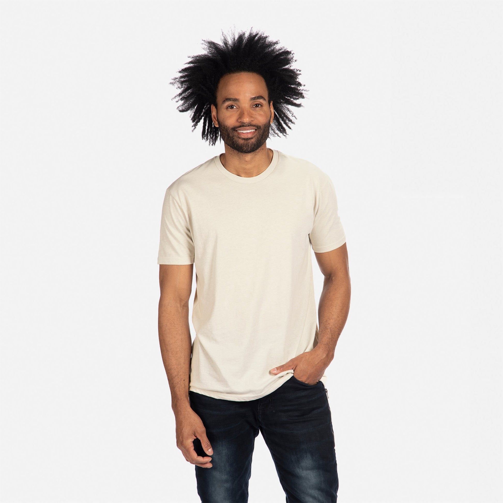 CVC T-Shirt - Sand - The American Threads