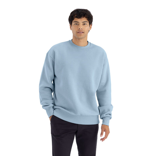 Heavyweight Sweatshirt - Stonewash Denim - The American Threads