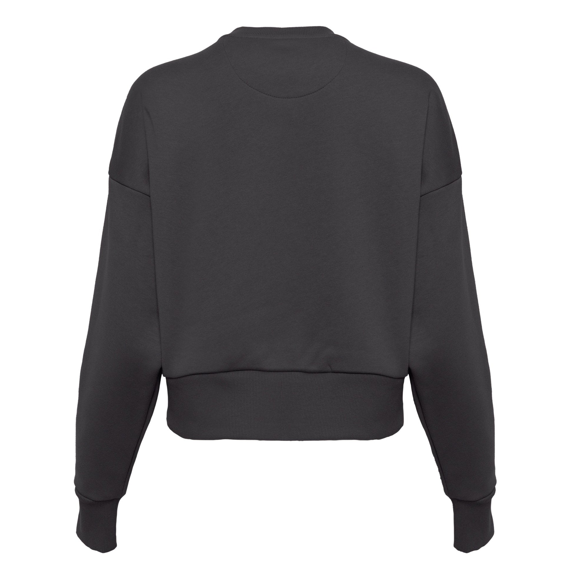 Women's Heavyweight Sweatshirt - Graphite Black - The American Threads