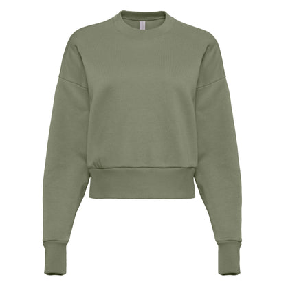 Women's Heavyweight Sweatshirt - Light Olive - The American Threads