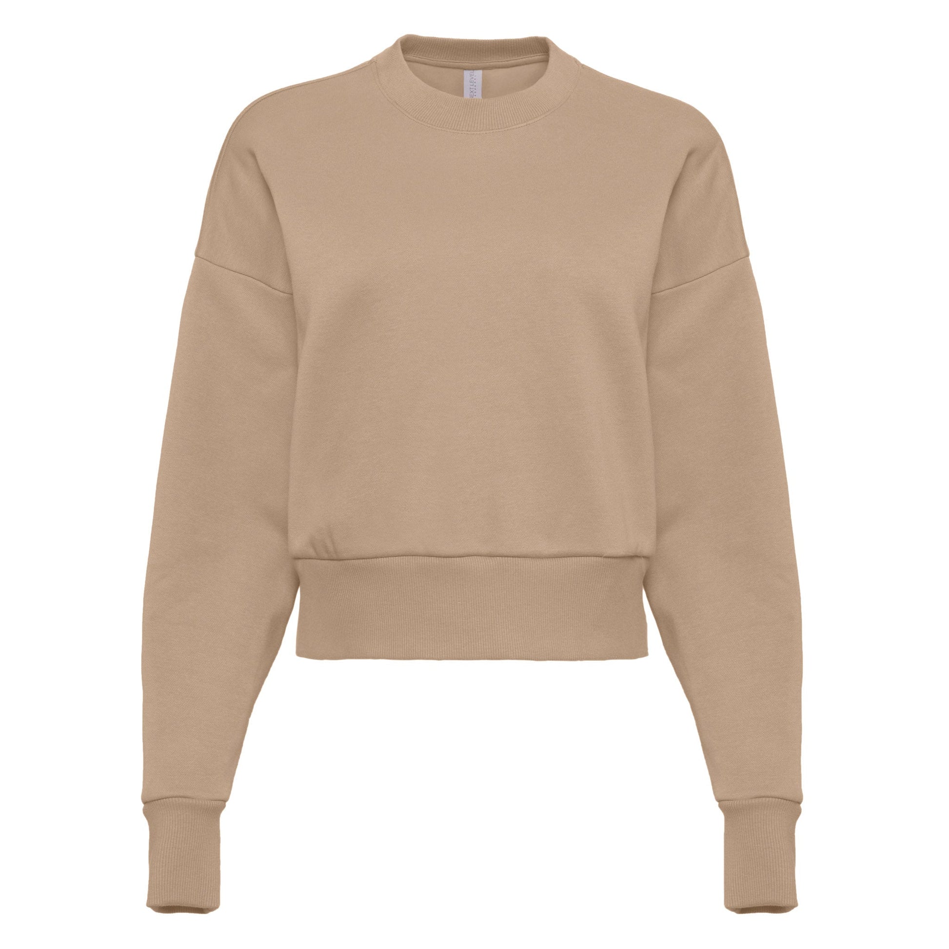 Women's Heavyweight Sweatshirt - Tan - The American Threads