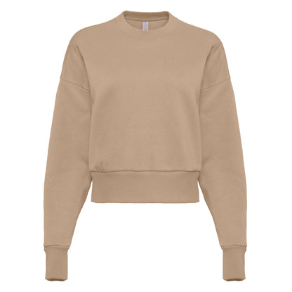 Women's Heavyweight Sweatshirt - Tan - The American Threads