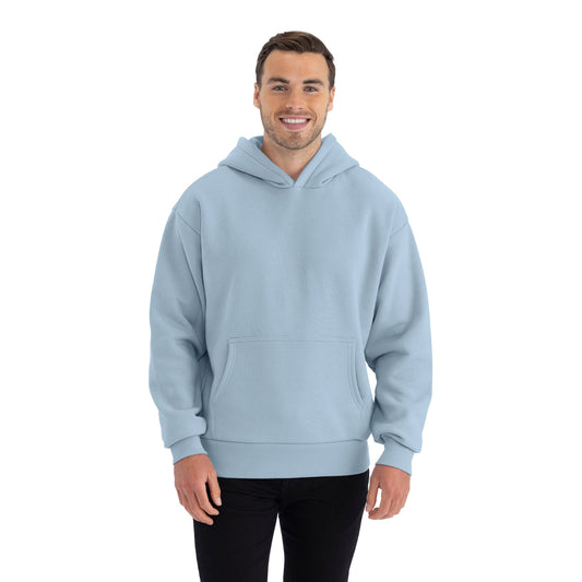 Heavyweight Pullover Hoodie - Stonewash Denim - The American Threads