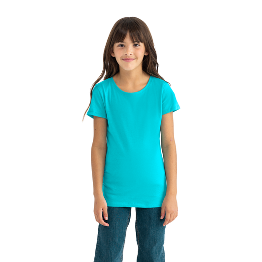 Youth Cotton Princess T-Shirt - Cancun - The American Threads